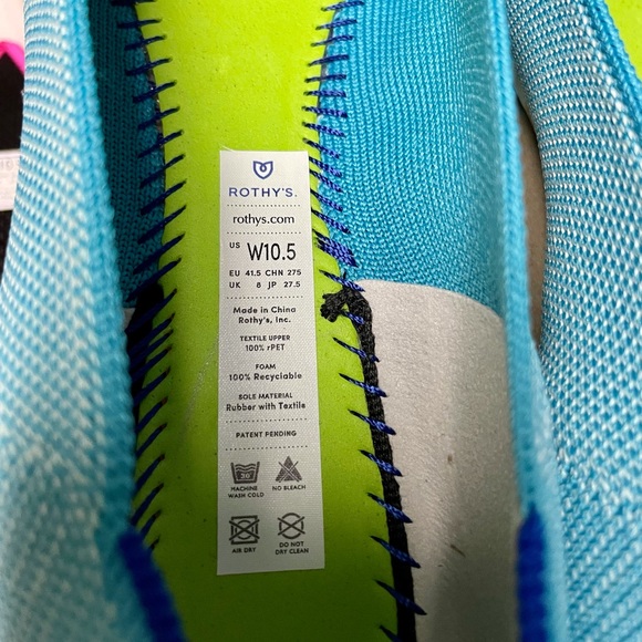 Rothy’s The Point in Island Blue - Picture 8 of 9